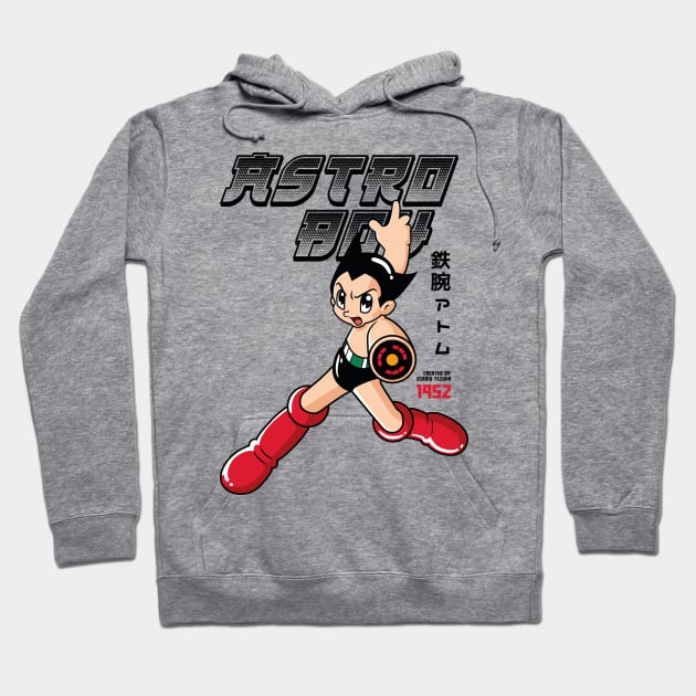 Astroboy - atom project Hoodie by Playground